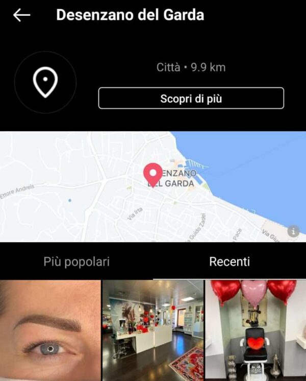 instagram geolocalizzazione 1
